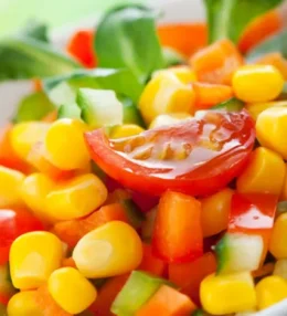 Corn and vegetable salad